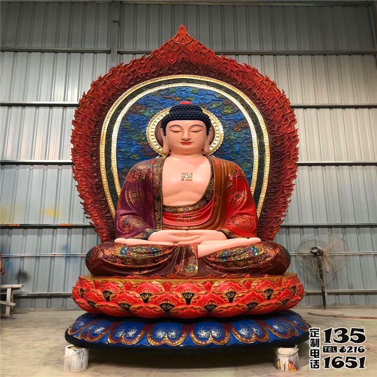 玻璃鋼彩繪大型戶外景區(qū)祭拜三寶佛雕塑 玻璃鋼彩繪大型戶外景區(qū)祭拜三寶佛雕塑