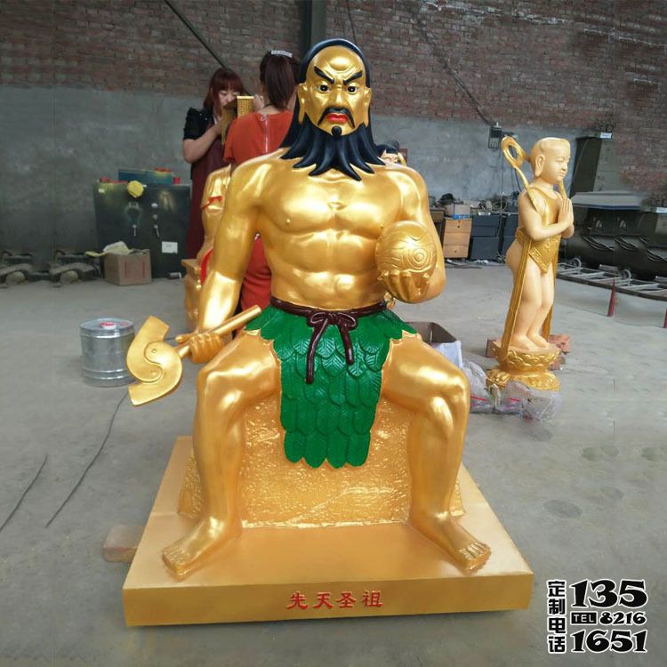 景區(qū)玻璃鋼炎帝神農氏彩繪神像 景區(qū)玻璃鋼炎帝神農氏彩繪神像
