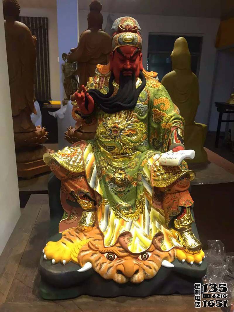 玻璃鋼彩繪客廳家居看書(shū)的關(guān)公雕塑 玻璃鋼彩繪客廳家居看書(shū)的關(guān)公雕塑
