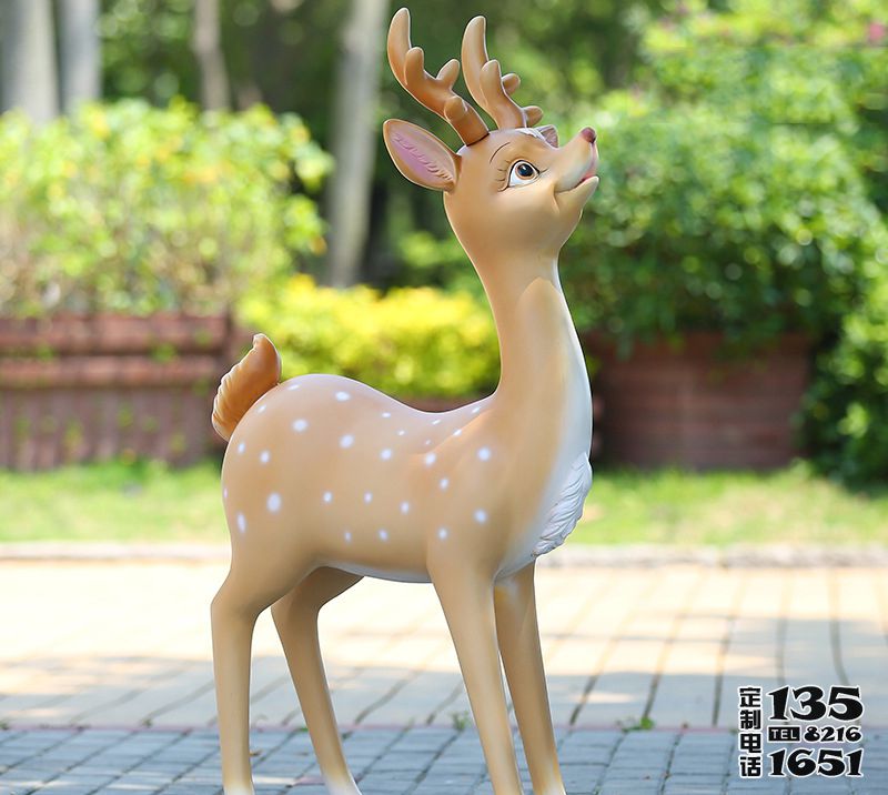 公園景區(qū)不銹鋼創(chuàng)意玻璃鋼卡通鹿雕塑 公園景區(qū)不銹鋼創(chuàng)意玻璃鋼卡通鹿雕塑
